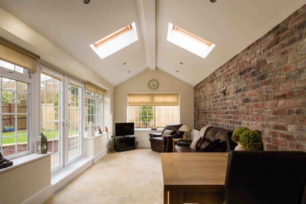 An extension paid for by remortgaging
