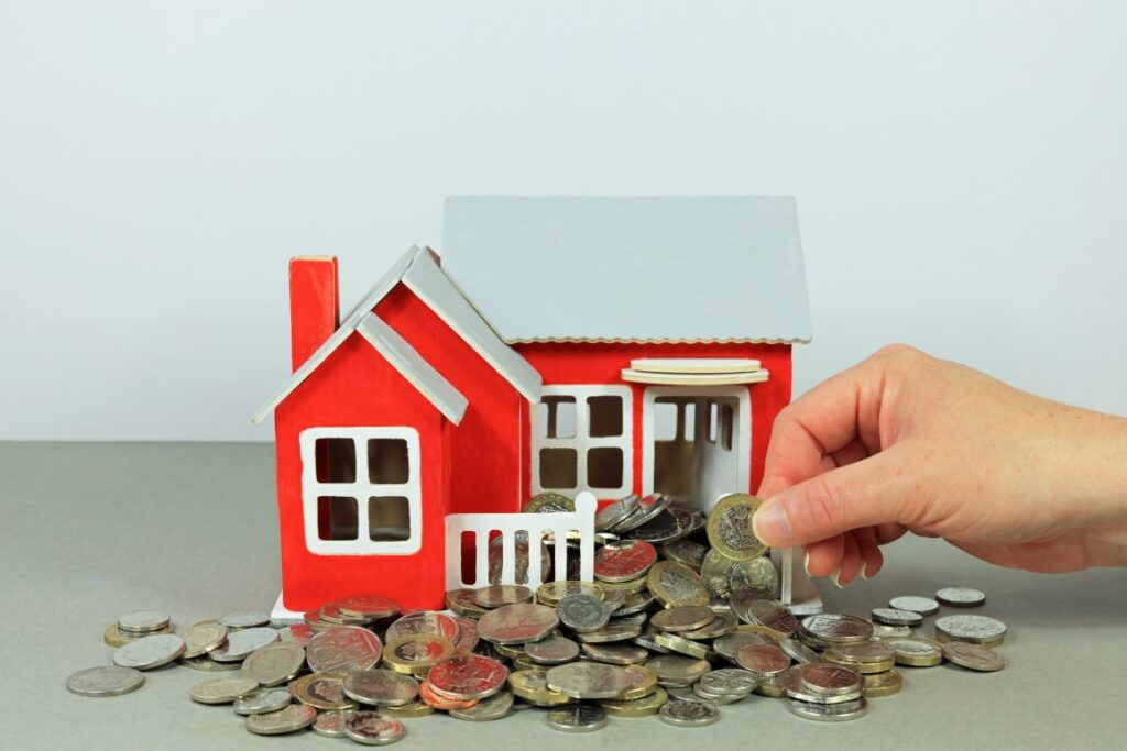 Releasing equity from a house by remortgaging