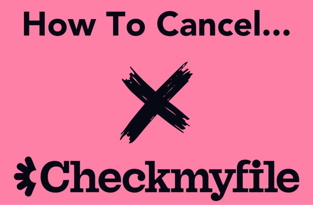 How to cancel CheckMyFile image